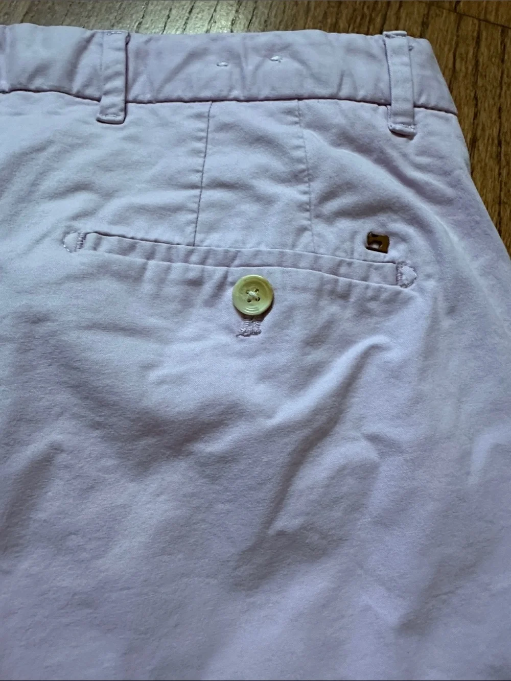 Scotch & Soda Men’s Lavender Flat-Front Shorts